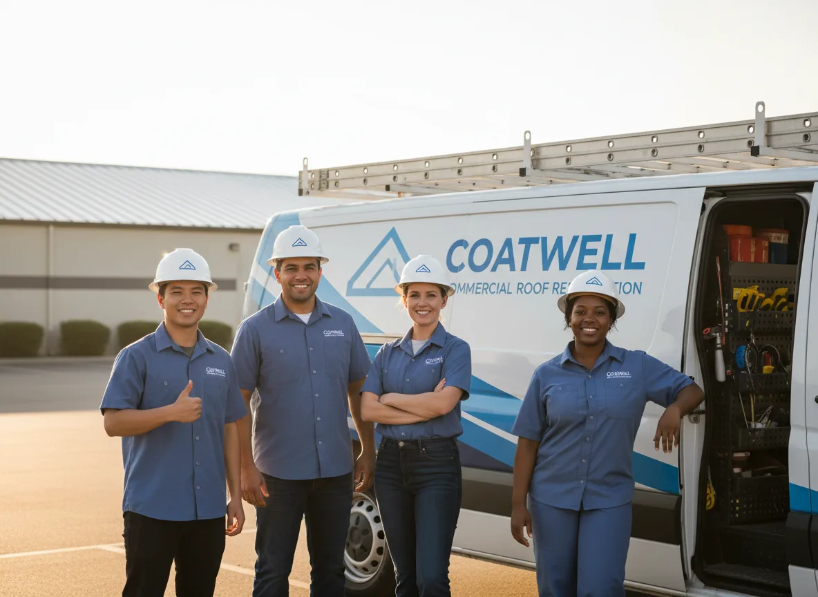 Commercial roof coating company in Wellsville, KS